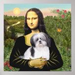 Shih Tzu (A1) - Mona Lisa posters