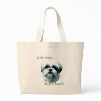 Shih Tzu Cold Nose Warm Heart Bags