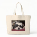 Shih Tzu Dog Tote Bags