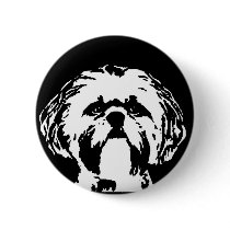 Shih Tzu Gifts - Button