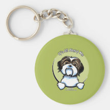 Shih Tzu Its All About Me Key Chains