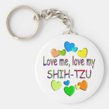 SHIH-TZU KEY CHAIN