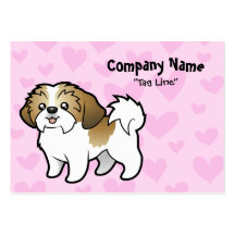 Shih Tzu Love (puppy cut) Business Card