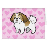 Shih Tzu Love (puppy cut) Cards