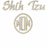 Shih Tzu Mom Gifts Embroidered Shirt