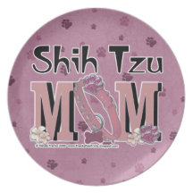 Shih Tzu MOM Plate