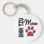 Shih Tzu Mum 2 Keychain