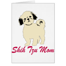 Shih Tzu Mum Card