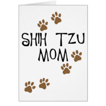 Shih Tzu Mum Card