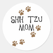 Shih Tzu Mum Stickers