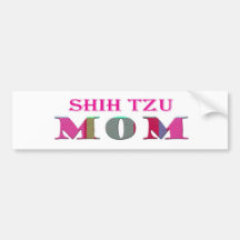 ShihTzuMom Bumper Stickers