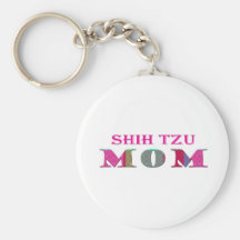 ShihTzuMom Keychain