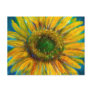 Shimmering Fine Art Sunflower Postcard