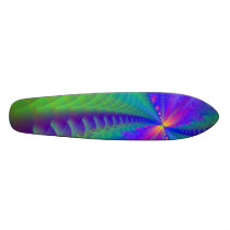 "Shimmering Lights" Abstract Skateboard
