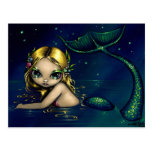 "Shimmering Mermaid" Postcard