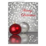 Shimmery Christmas - Greeting Card