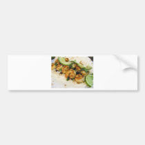 Shimp Tacos Limes Burritos Avocados bumper stickers
