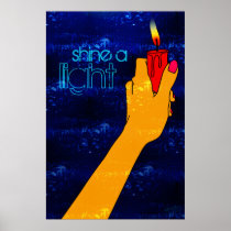 "Shine a Light" Posters