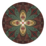 Shine and Rise Round Stickers