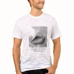 Shine light into obsidian beauty. t-shirts