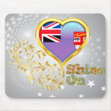 Shine On Fiji Mousepads