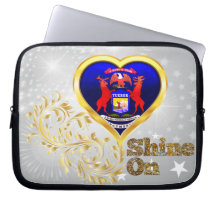 Shine On Michigan Laptop Computer Sleeve