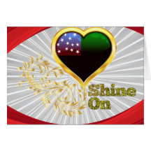 Shine On Vermont Republic Greeting Cards