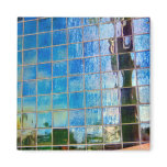 shiney blue tile magnets