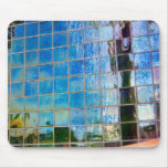 shiney blue tiles mousepads