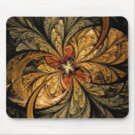 Shining Leaves Fractal Art Mousepad