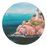 Shining Point Lighthouse Sticker