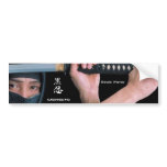 Shinobi Warrior Bumper Stickers