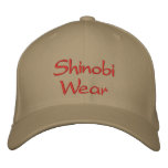 Shinobi Wear cap embroidered hats