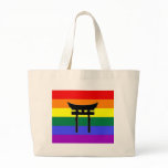 Shinto Gay Pride Flag Tote Bag