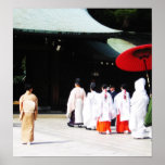 Shinto Wedding Parade Poster