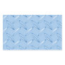 shiny blue diamond plate textured rectangular stickers