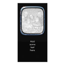 Shiny Chrome template ~ photo card