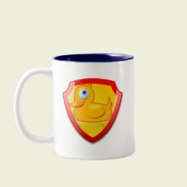 Shiny Defender Duck mugs