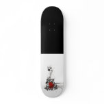 Shiny Heart, Leaves & Flowers - Original skateboards