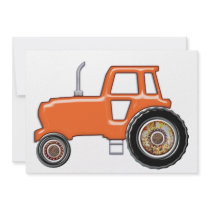 Shiny Orange Tractor