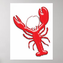 Shiny Red Lobster
