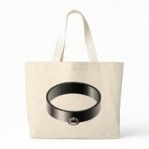Shiny Sex Slave Collar Canvas Bags