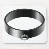 Shiny Sex Slave Collar Mouse Pads