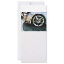 Shiny Wheels Customized Rack Card