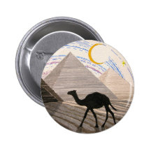 Ship of the Desert Pinback Button