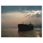 Ship on calm sea, Italy flyers