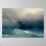 Ship on Stormy Seas posters
