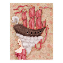 Ship Wig Postcards