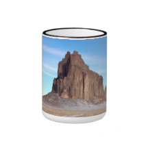 Shiprock Mountain, New Mexico Mugs