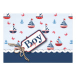 Ships Ahoy! Invitation Card